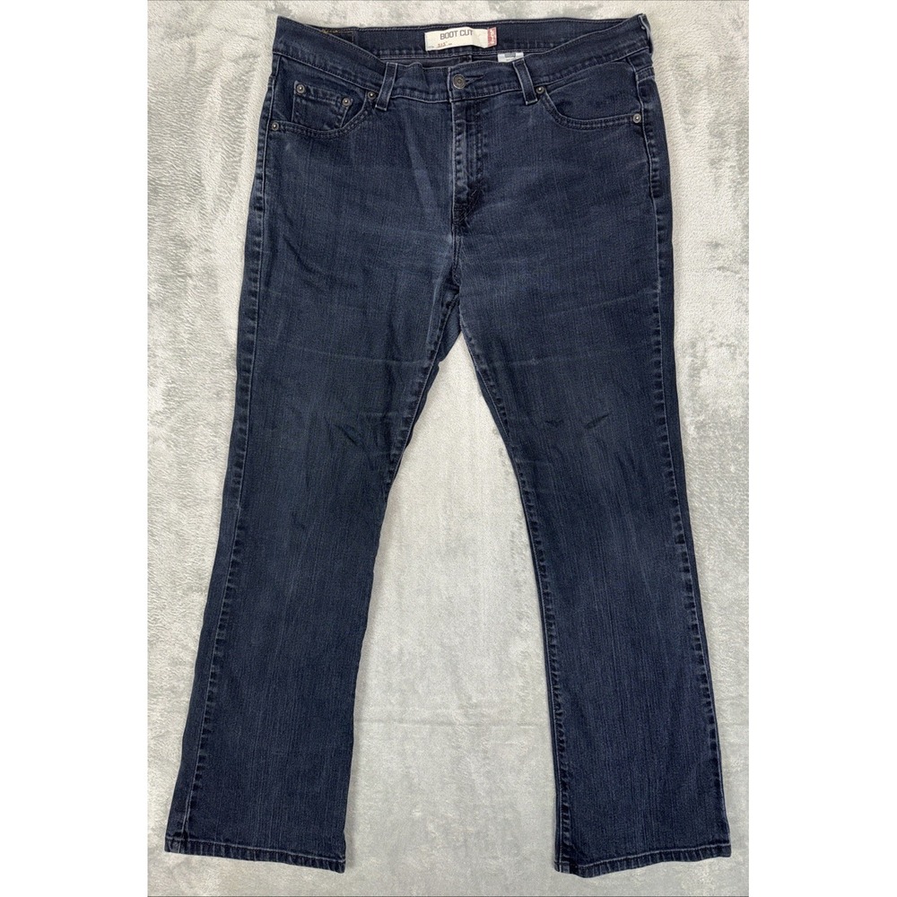 Levi's 515 Bootcut Jeans Lower Rise Dark Wash Denim Women's Size‎ 14 MIS M Y2K